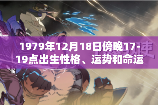 1979年12月18日傍晚17-19点出生性格、运势和命运