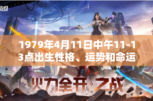 1979年4月11日中午11-13点出生性格、运势和命运