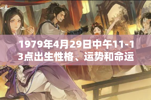1979年4月29日中午11-13点出生性格、运势和命运