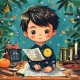 胖圆脸塌鼻子富贵面相